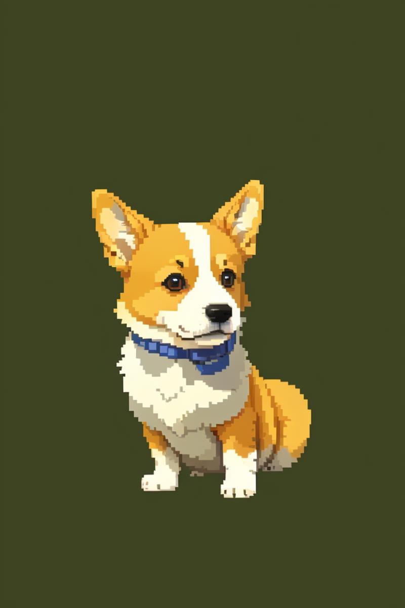 382451-2945841396-best quality,high quality,  a cute corgi, ,pixel art,.png